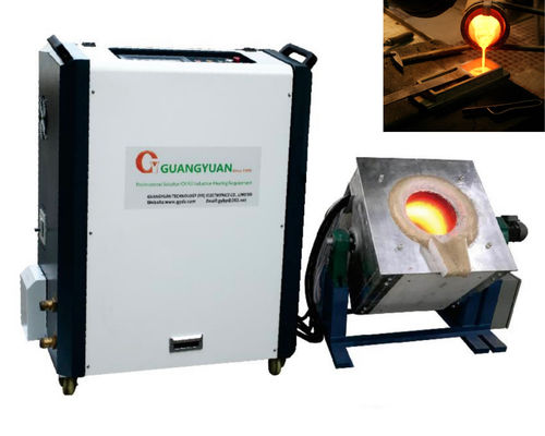 10KHZ Light Frequency Induction Melting Equipment 60KW With Touch Screen