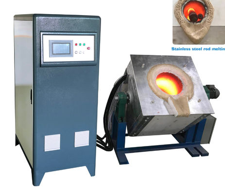 Max. Melting Capacity 1-1000kg/h Induction Melting Machine with IGBT Control System