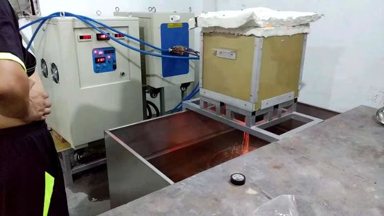 Energy Saving Electromagnetic Induction Heating Furnance For Melting Platinum