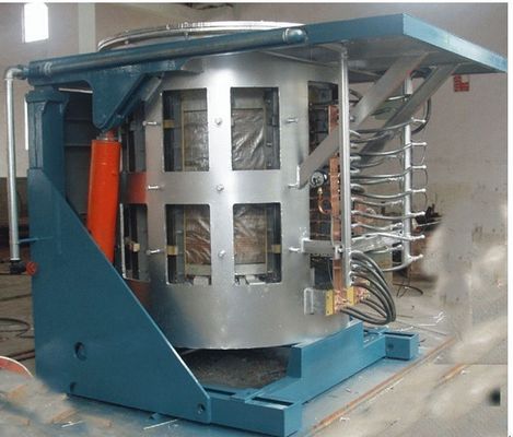 Emergency Stop Induction Melting Machine 1-1000kg/H Capacity Induction Crucible Furnace